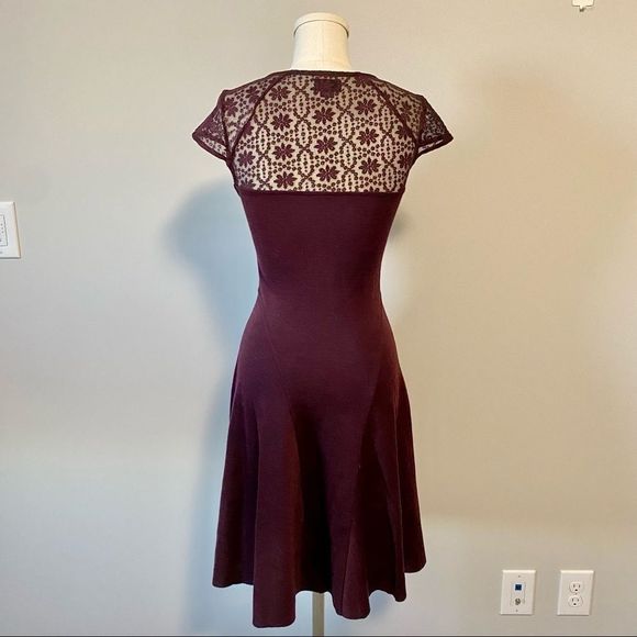 Anthropologie Deletta Interspersed  Ponte Dress - Picture 7 of 14